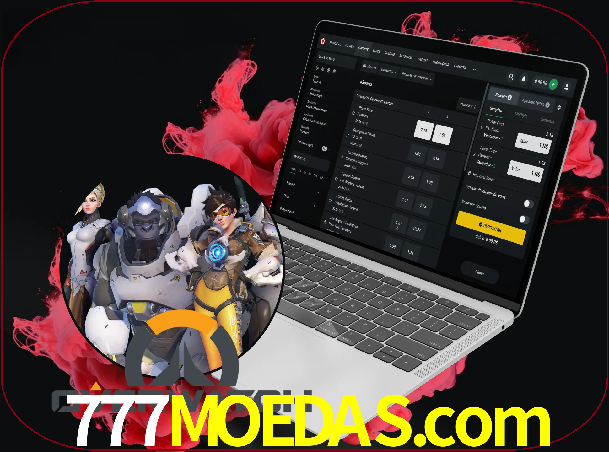 Os fãs deste fantástico jogo apreciarão a abundância de jogos e podem também ganhar dinheiro real apostando no 777moedas.