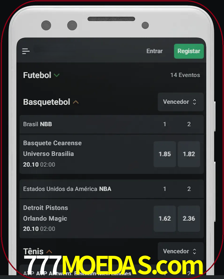 Aposte e assista aos esportes em formato ao vivo.