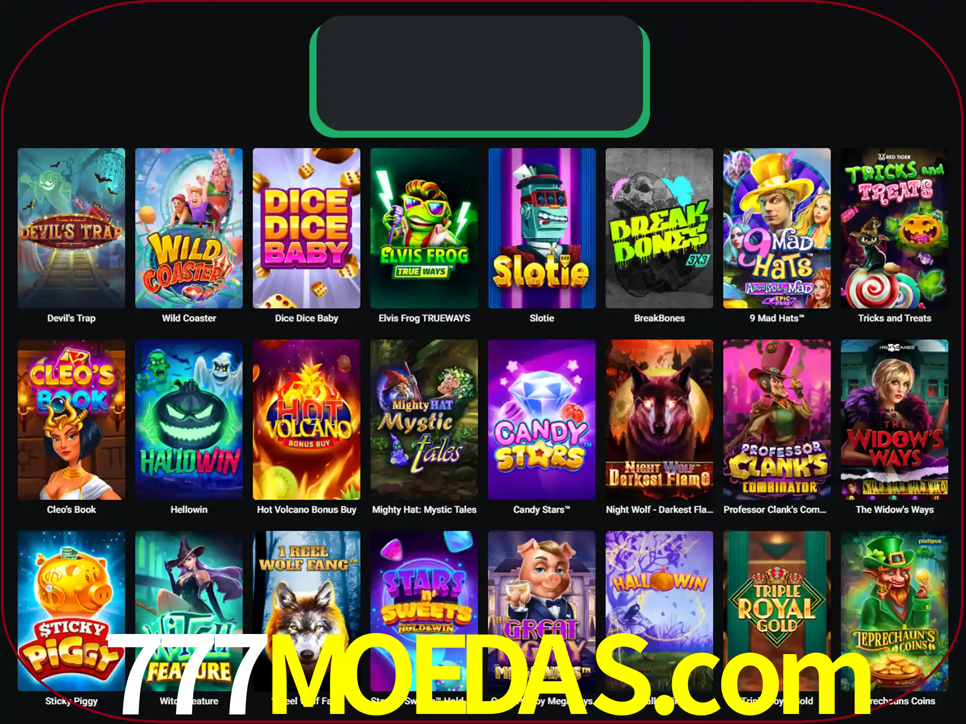 Procure por seus amados jogos de slot.