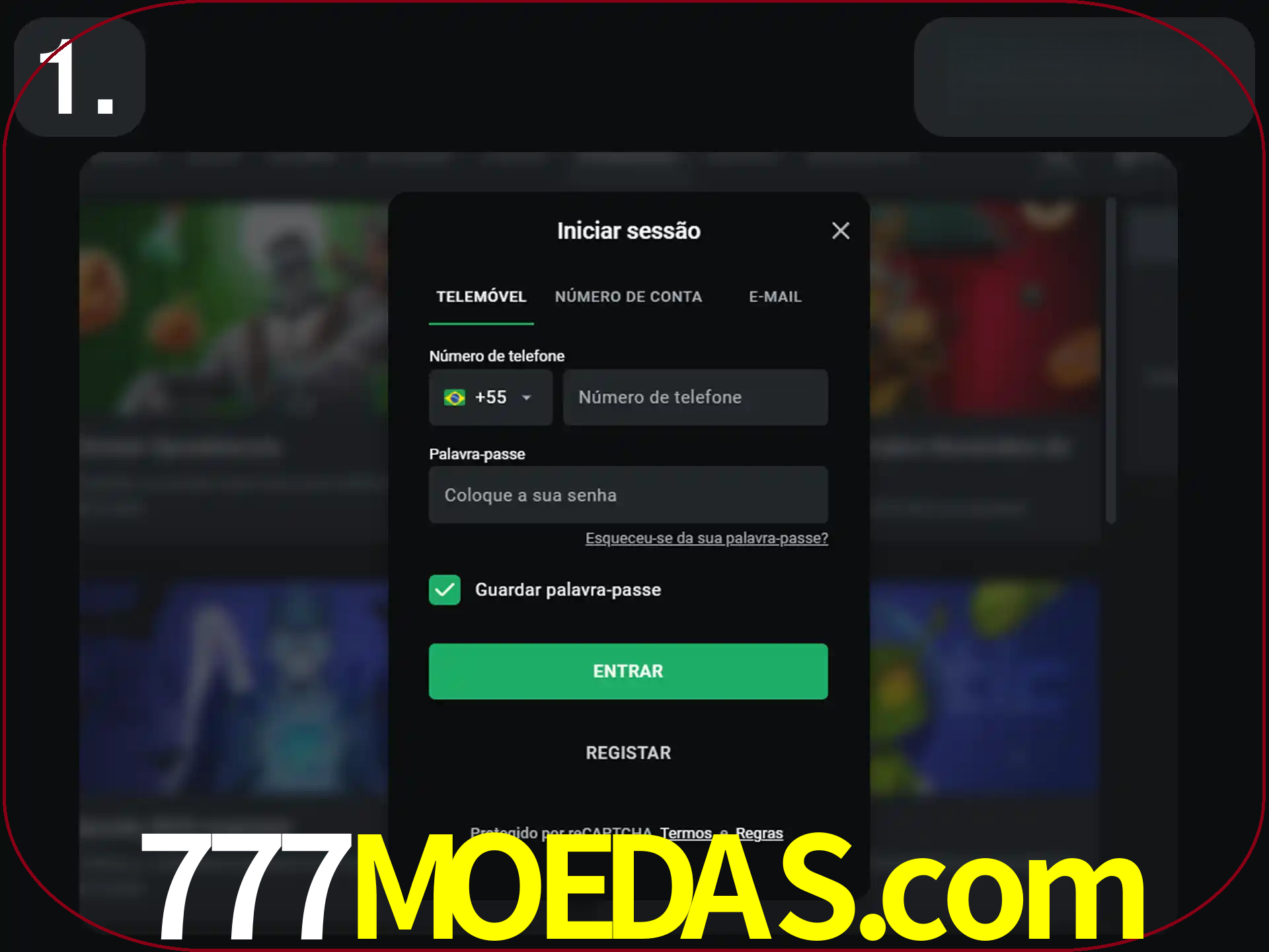 Acesse o site.