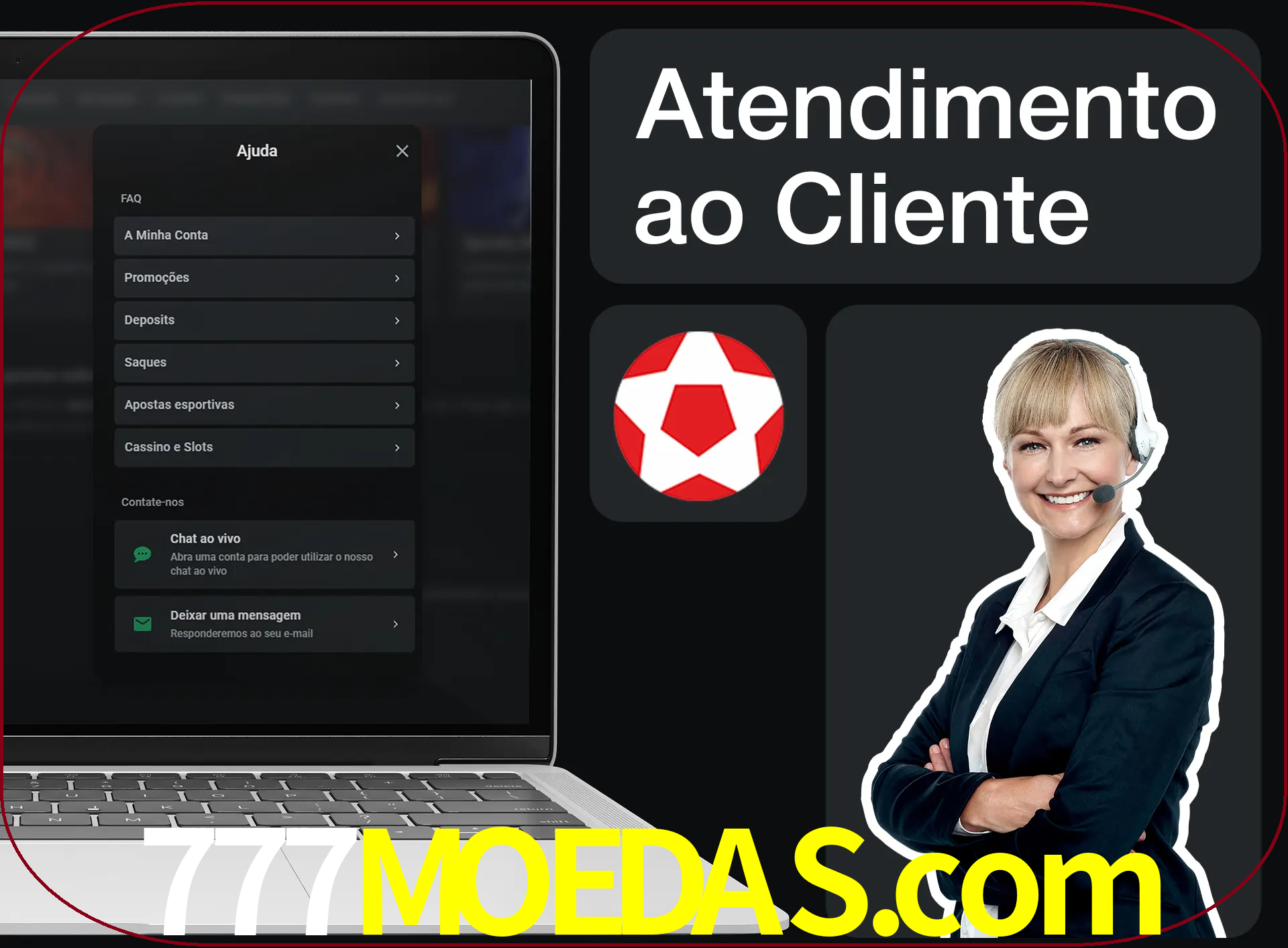 Você pode pedir nosso apoio para ajudar.