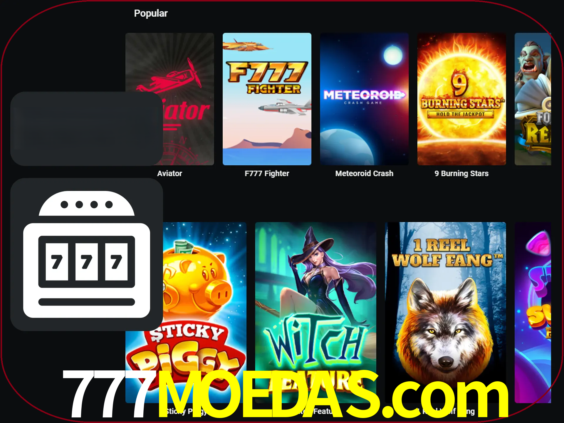 Gire seus slots de dinheiro favoritos.
